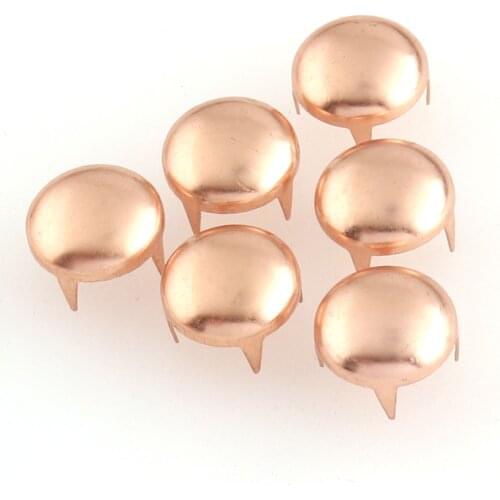 Metal Dome Round Claw Studs Rivets Cone Decorative Prong Shoes Purse Belt Leather Craft Accessory 50 PCS