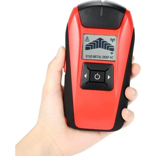 Multifunctional Handheld LCD Wall Detector Stud Finder Metal Wood Studs AC Cable Live Wire Scanner Tester diagnostic-tool