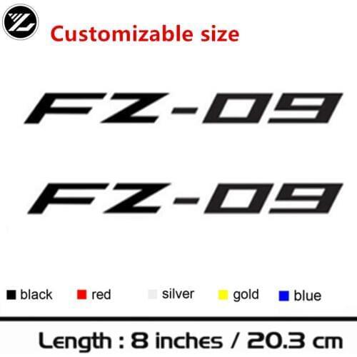 Motorcycle sticker moto gp body model sticker helmet wind sticker personality Fuel tank sticker for YAMAHA FZ09 FZ 09