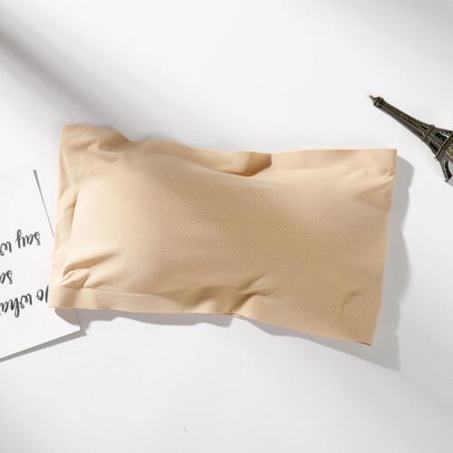 New Sexy Strapless Wrapped Chest Breathable Underwear Brassiere Gathered Non-slip Short Sexy White Base Anti-going