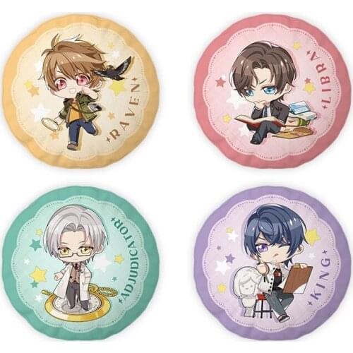 Love Game Tears of Themis Cosplay Plush Pillow Dumpling Artem Marius Vilhelm Xiayan Round Doll Kids Toys Halloween Props Xmas