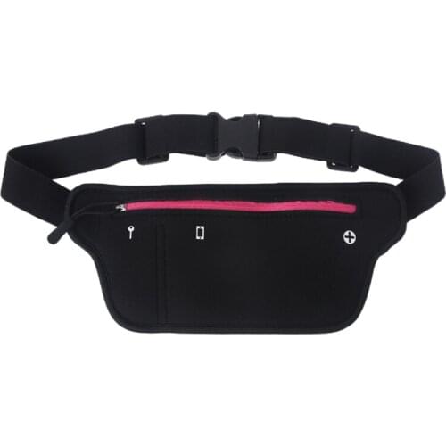 Running Waist Pack Women&Men Reflective Runner Pouch Belt Fitness Workout Bag Adjustable Sport Fanny Pack Phone Holder Dropship