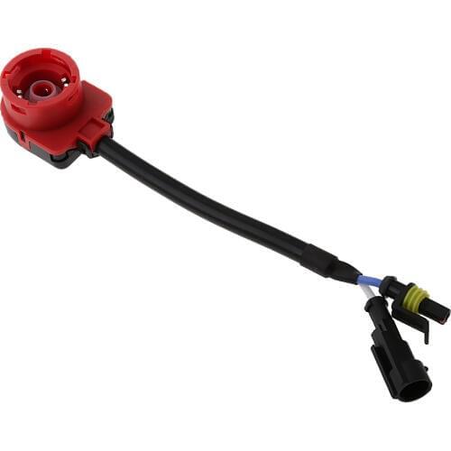 1 Pcs 15cm/5.9 Inch HID Bulb Ballast Converter Socket Adapter Harness Wire for D2S D2R D2C Plug and Play