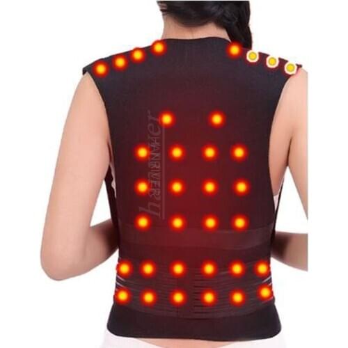 Tourmaline Self-heating Brace Support Belt Back Posture Corrector Spine Back Shoulder Lumbar Posture Correction