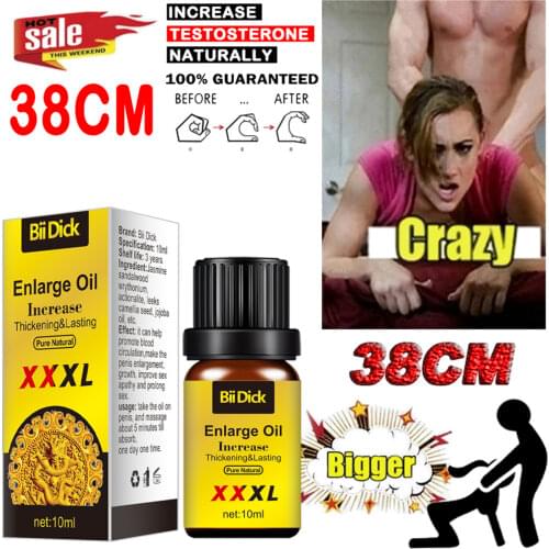 Penis Thickening Growth Man Massage Oil Cock Erection Enhance Men Health Care Penile Growth Bigger Enlarger Essential Oil