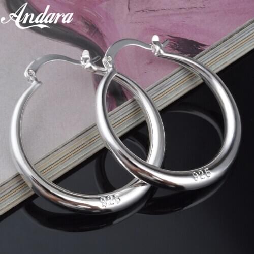Wholesale Fashion Jewelry 925 Sterling Silver Earrings Smooth Round Earrings, WomenS Jewelry Gifts