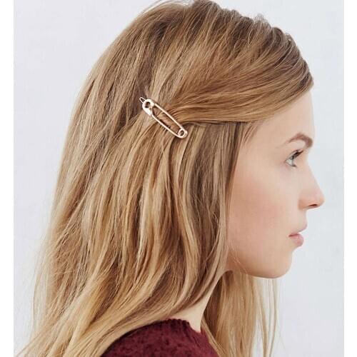 1pcs Fashion Cute Hair Clips Brooch Pin Shape Hairpins Bobby Pins Barrettes Women Girl Beauty Hair Styling Tools Hair Accessory