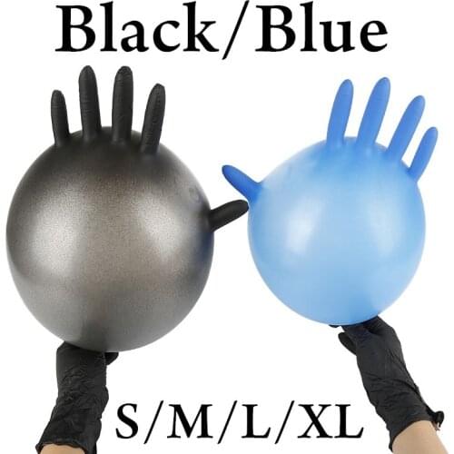 50/100pcs Disposable Gloves Latex Dishwashing Kitchen Work Rubber Garden Gloves Universal for Left and Right Hand Long Gloves