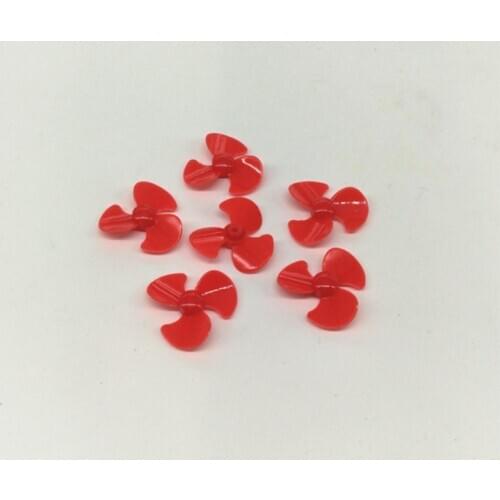 50PCS Mini Propeller DIY Model Toys Small Propeller Motor Propeller Handmade Material Accessories Pore Size 2MM free shipping