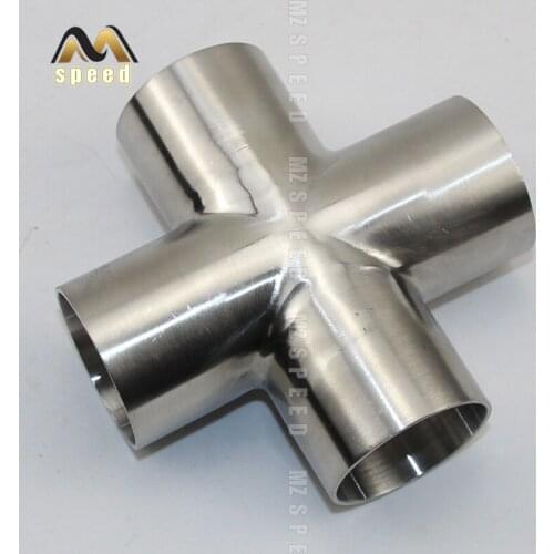 Accessories 304 stainless steel sub - interface sub - two transfer accessories universal welding exhaust pipe noise eliminator