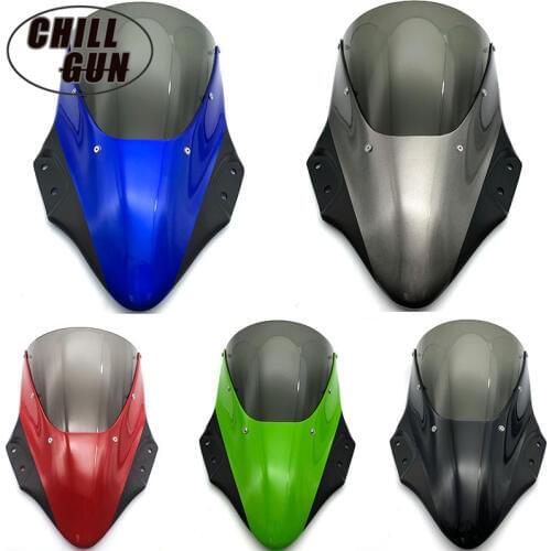 Motorcycle Accessories Windshield WindScreen Visor Viser Windproof Fits For Kawasaki NINJA 400 2018-2019 NINJA400 ninja-400
