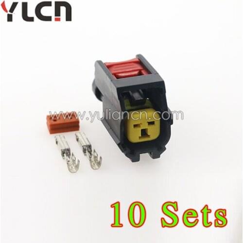 Free Shipping 10 Sets 2 Way Female Waterproof Auto Wire Connector