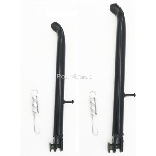 Total length 32CM/36CM Side Stand With Spring Set Stand FIt For CRF KLX Kayo BSE Apollo 50CC-250CC Pit Dirt Pocket Bike