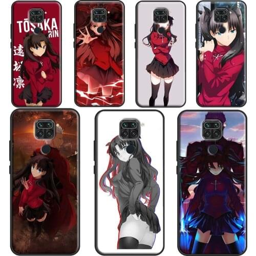 Tohsaka Rin Case For Xiaomi Redmi Note 9 Pro 8 7 8T 9S Note 10 Pro Coque For Redmi 9 9A 9C 9T K40 8A