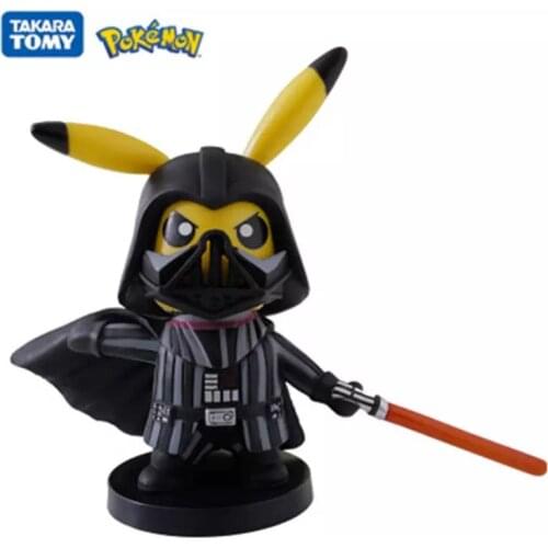 Pokemon Figures Pikachu Cos The Bad Batch Darth Vader Anakin Skywalker Mandalorian Figure Black Series Statues Collection Gifts