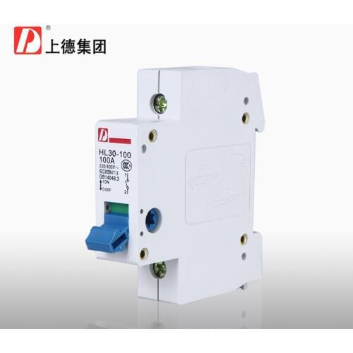 HL30-100 1P small group on circuit breaker switch 100A