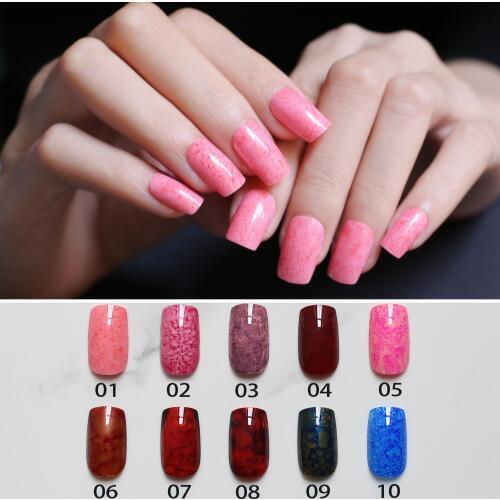 Amber art false nails Long Square fake nails UV Smudged art pink bright color fake nails wedding nails 24pcs full set