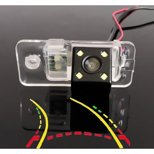 Intelligent Dynamic Trajectory Tracks Rear View Camera For Audi A3 S3 8P/A4 B5 S4 B6 B7 8E 8H/A6 C6 S6 RS6/Q7 SQ7 4L/S5 A6L A8