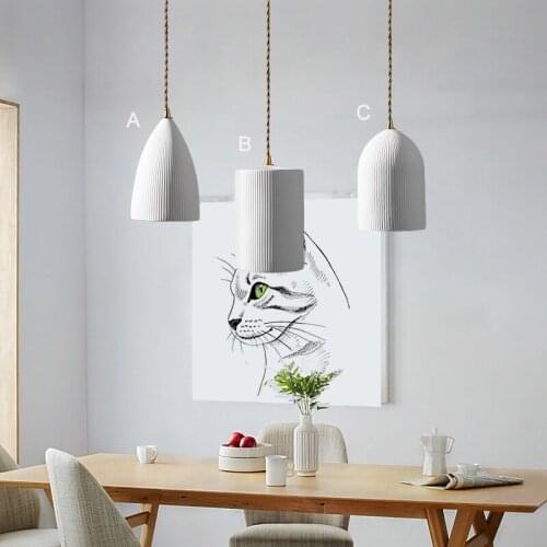 Retro Ceramic Restaurant Bedside Aisle Bar Nordic Chandelier Pendant Lights Kitchen Chandelier kitchen chandelier