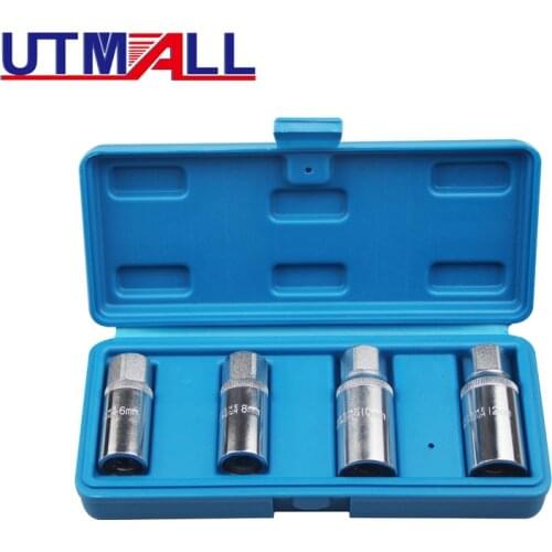 4 pc Metric Stud Puller Socket Set Broken Extractor