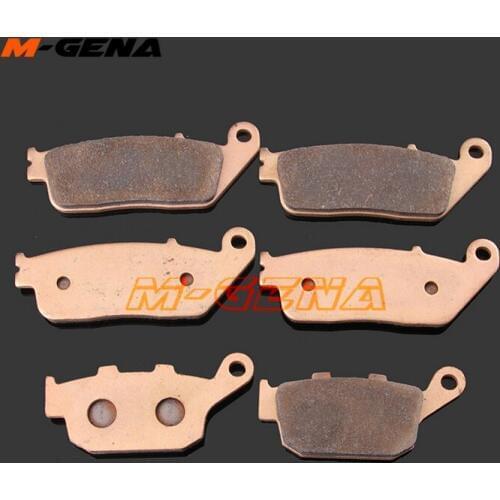 Motorcycle metal sintering brake pads For GW250 GW250S GW250F GSX250R CTX700 CTX700N NC700S/X CBR250R 11-14 NO ABS