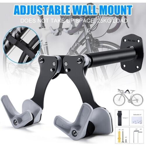 Bikes Wall Mount Horizontal Indoor Storage Rack for Bicycle Garage Home Cycling Rack Safe Secure Holder Hook Bicycle Accessories