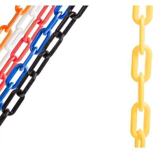 Plastic Chain Links in 20mm Diameter ,10 meters Long / Chain for Crowd Control, Halloween Chains, Prop Chains,etc