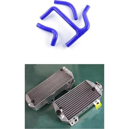 Aluminum alloy radiator & silicone hose (Y-kit ) for Suzuki RMZ 450 RMZ450 2016 2017