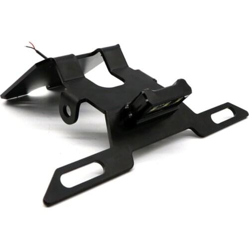 Rear License Number Plate Frame Holder Bracket Tail Tidy Fender with LED Light For YAMAHA YZF-R15 YZFR15 V3 2017 2018 2019 2020