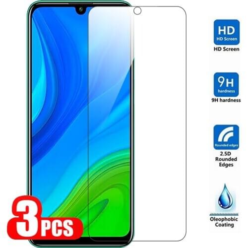 3PCS Screen Protector For Huawei P Smart 2020 Safety Glass Transparent On For Huawei P Smart Plus 2019 2018 Protective Glass