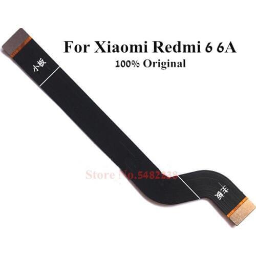 10Pcs Original USB Motherboard Connector Flex cable For Xiaomi Redmi 6 6A mainboard Data transmission tape Ribbon Replacement