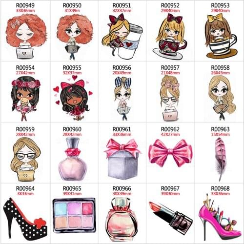 30pcs/lot Cartoon character Resin Flat Back for Hair Bows Planar Crafts for DIY Decoration