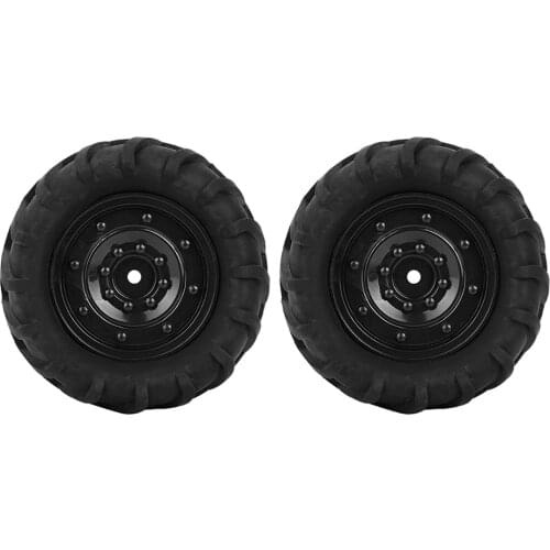 82mm 1/16 Monster Truck Tires with Beadlock Wheel Rim for RC Car Parts