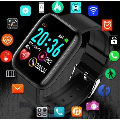 Full Touch Digital Watch Men Sport Women Watches Electronic LED Ladies Male Wrist Watch For Men Women Clock Female Wristwatch