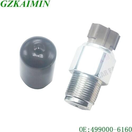 GENUINE NEW Fuel Common Rail Pressure Sensor 499000-6160 4990006160 For Nissan Navara D40 YD25 R51 Cabstar Pathfinder 2.2 2.5 DC