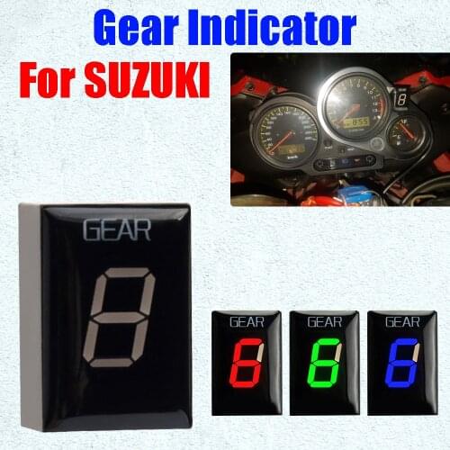 For Suzuki RMX450Z RMX450 Z RMZ250 RMZ450 RMZ 450 250 Intruder M1800R2 Accessories Motorcycle Gear Indicator Gear Display Meter