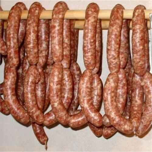 Best selling!! 16 meter/ piece sausage casing caliber 38mm , sausage cover,ham casing ,home make sausage shell free shipping