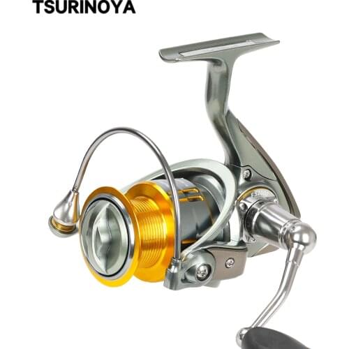 TSURINOYA Long Casting Spinning Fishing Reel FS 2000 3000 5.2:1 7kg Ultralight Reel Frashwater Pike Bass Fishing Wheel