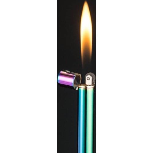 Creative Mini Compact jet butane lighter metal cigarette inflatable gas portable lighter cigarette accessories mens gadget