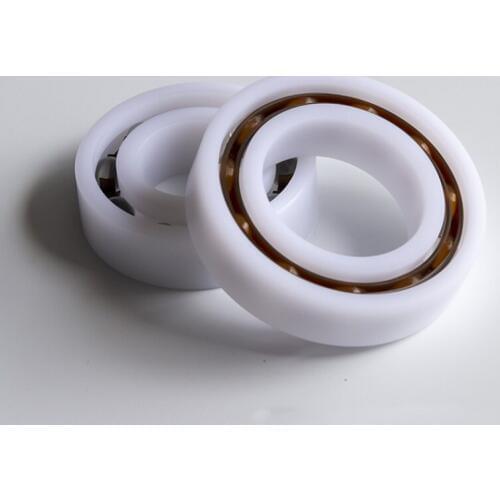 50pcs/lot POM Plastic bearings 623 624 625 626 627 628 629 nylon bearing with Glass balls