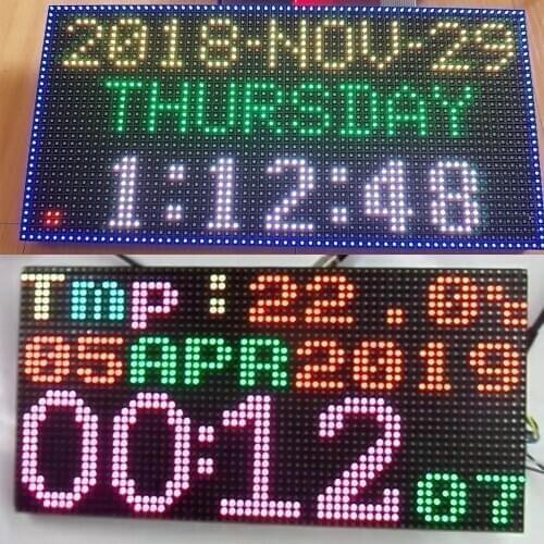 P5 Indoor Full Color LED Unit Board 320 * 160mm 64 * 32 Pixels 1 / 16 Scanning Indoor Video Wall Billboard Module SMD2121