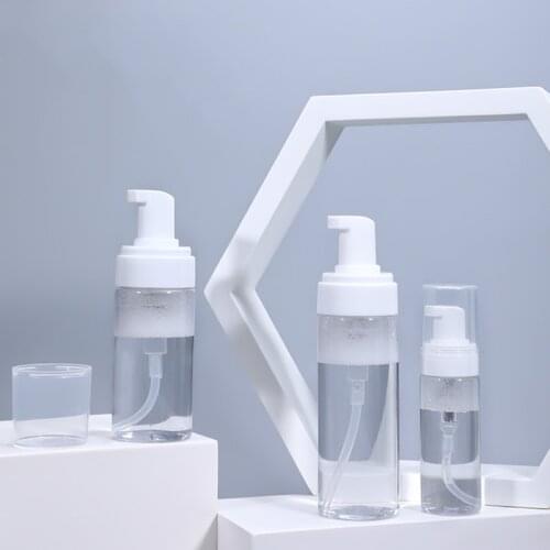 Portable Foam Bottle Empty Pump Clear Bottle Lotion shampoo Dispenser Hot koop Refillable Bottles 1PCS