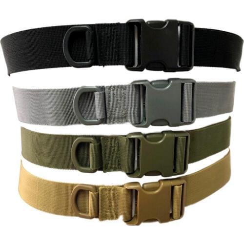 Waist outdoor CS field portable simple belt Multifunctional tactical belt wholesale Outdoor train Outdoor sports protective gear