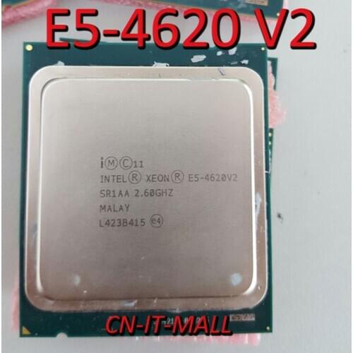 Pulled Xeon E5-4620 V2 Server cpu 2.6G 20M 8Core 16 Thread LGA2011 Processor