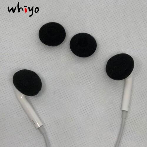 10 Pair of 18mm Replacement Earbud Tips Soft Sponge Foam Cover Ear pads for MP3 MP4 iPod iPhone iPad Headphones Headset Sleeve