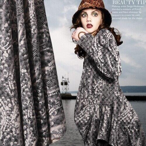 Knitted mohair wool fabric three-dimensional jacquard autumn and winter fashion wool fabrics wholesale high quality wool cloth