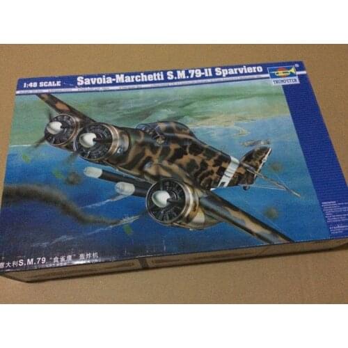 Trumpeter 1/48 02817 Savoia-Marchett​i S.M.79-II