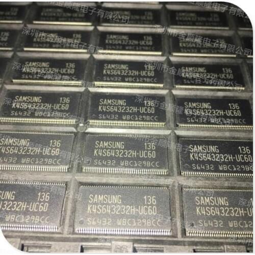 5pieces K4S643232H-UC60 TSOP TSOP