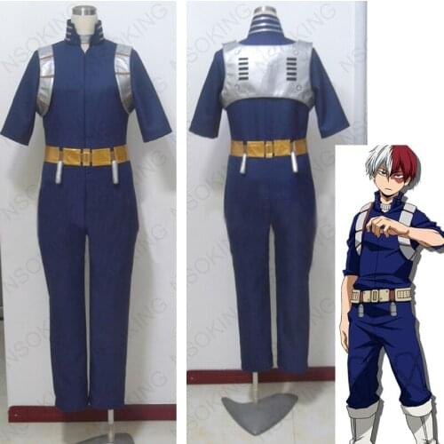 Anime My hero academia Boku no Hero Akademia Todoroki Shoto Cosplay Costume