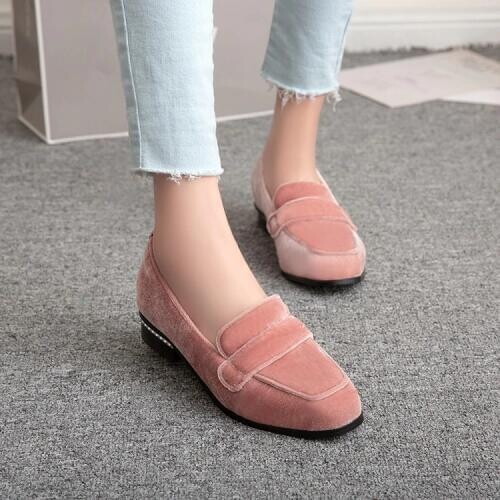 Big Size 11 12 ladies high heels women shoes woman pumps Single Shoes, Square Head Cover, Marijane Shoes